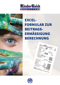 Vorlage der Einkommensberechnung-Beitragsermäßigung